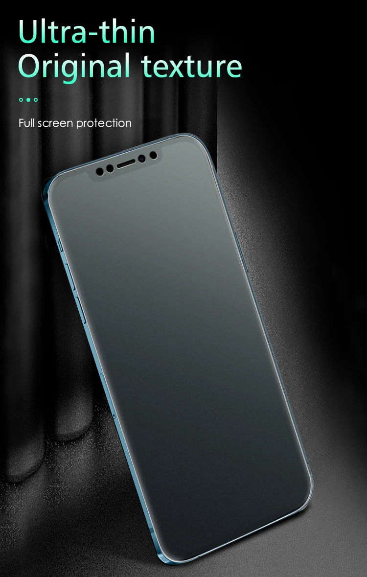 

Пленка Гидрогелевая матовая для iphone 12 11 pro max, 2 шт., Защита экрана для iphone xs max XR 6 7 8 plus se 2020, не закаленное стекло