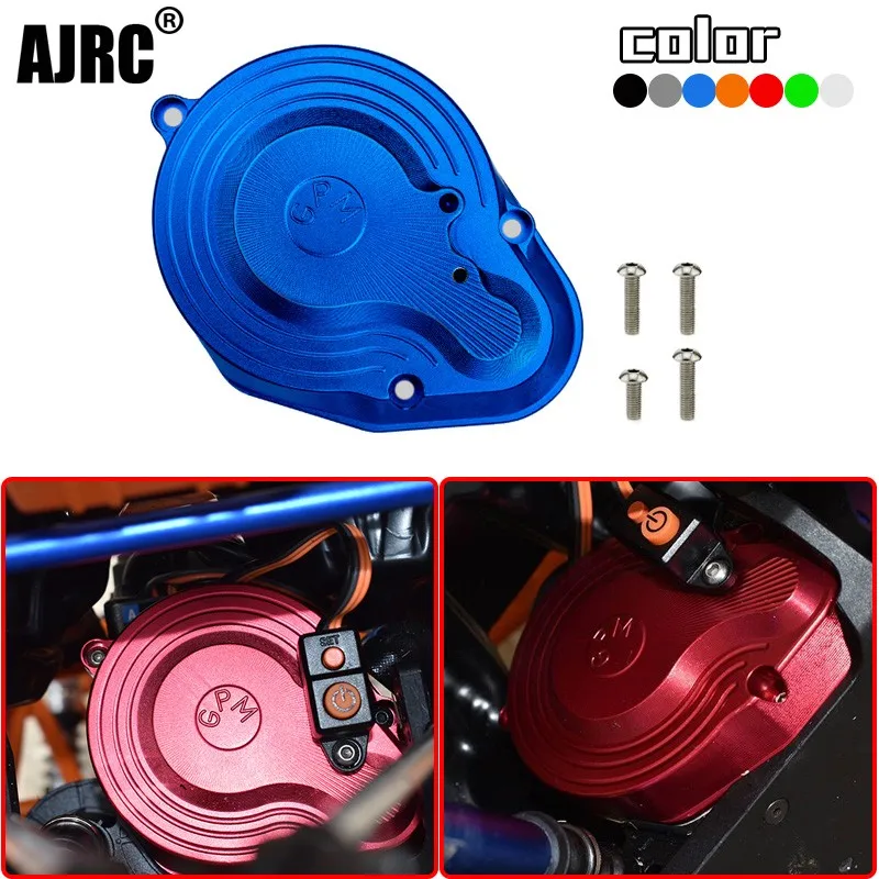 

Axial-1/10 4wd Rbx10 Ryft-axi03005 Aluminum Alloy Main Gear Protective Cover / Gearbox Rear Cover Axi231031/axi231036