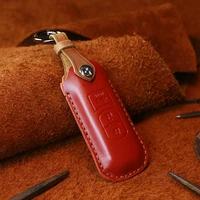 leather car key case cover for mazda 2 3 6 axela atenza cx 5 cx5 cx 7 cx 9 2014 17 auto key shell protection holder accessories