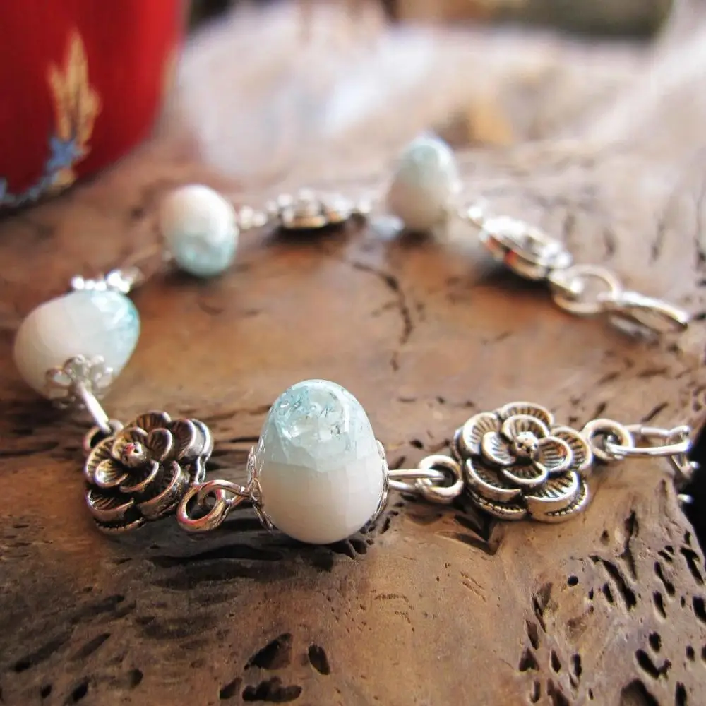 

Chinese style 9 color bracelets & bangles for Popular women&men DIY Clouds Trinkets Women's Ceramic Bracelets Lovers Jewelry