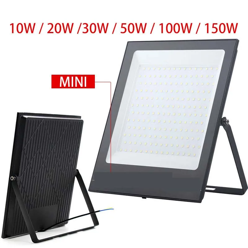 

LED Floodlight 220V Mini Spotlight 10W 20W 30W 50W 100W 150W Outdoor Lighting Wall Reflector Street IP66 Waterproof Garden Lamp