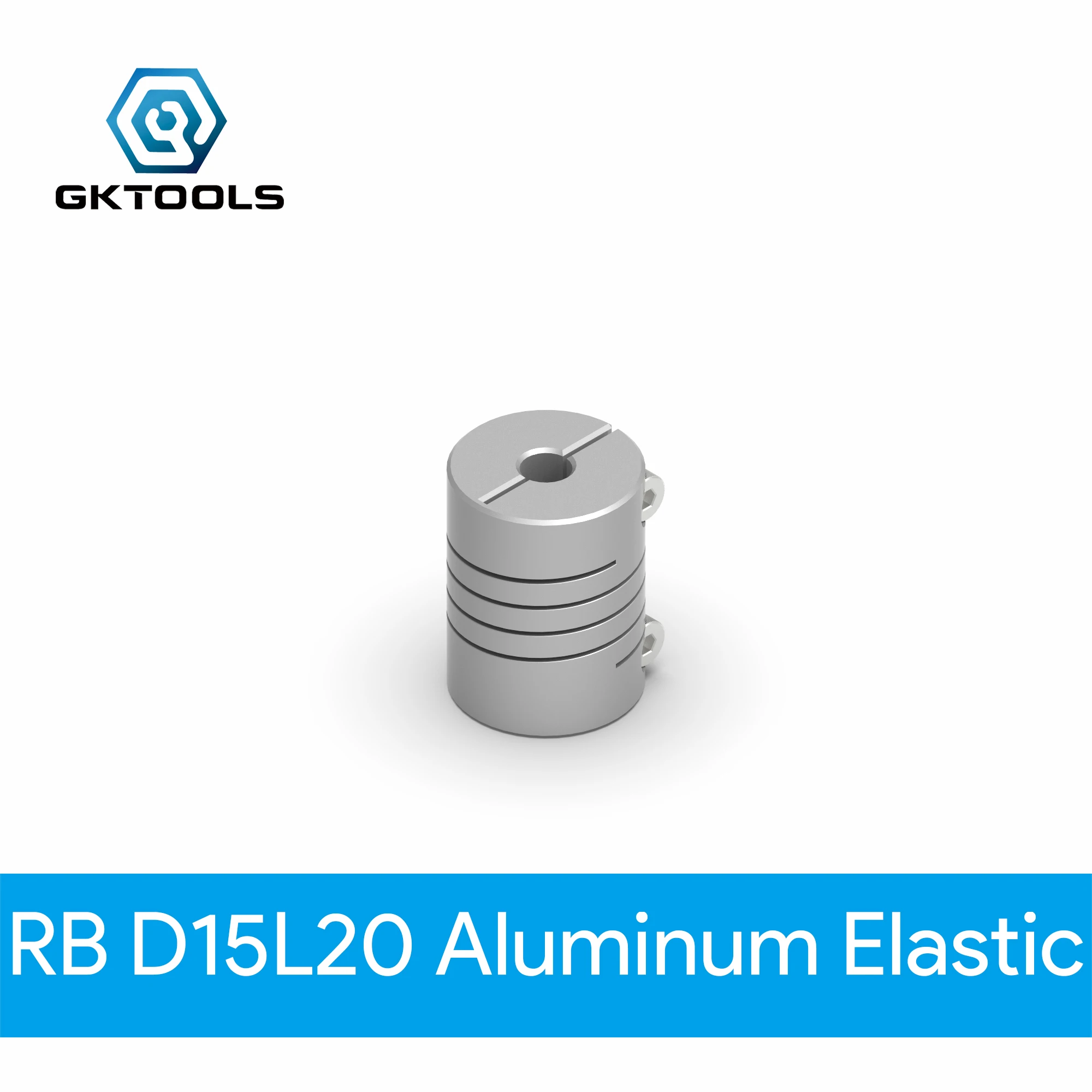 GKTOOLS соединитель типа CNC пары OD 15X20mm ID 3/3.17/4/5/6/6 35/8 мм алюминиевый шаговый двигатель