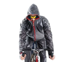 sports cycling split raincoat rain pants suit outdoor waterproof cycling clothing sun protection poncho bicycle fashion raincoat