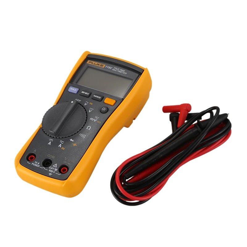 Полевой мультиметр Fluke 115C 1000 мкФ с подсветкой F115C с жесткой точкой