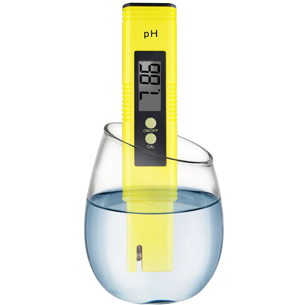 PH Meter Цифровой измеритель PH TDS EC Тестер термометр ручка Чистота воды PPM фильтр гидропоники для Аквариума Бассейн Воды Монитор Скидка 40 - Цвет: PH Meter