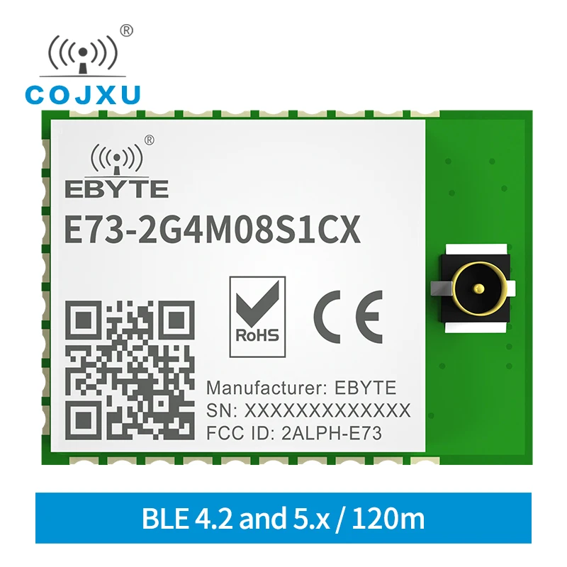 BLE 4 2/5 0 2 ГГц nRF52840 Bluetooth модуль Радиотрансивер SoC антенна IPEX Cojxu E73-2G4M08S1CX 8dbm hdmi