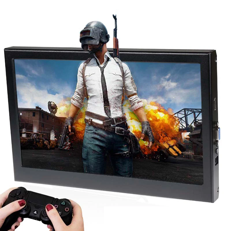 11,6 дюймов HD 1080P портативный монитор 1920x1080 ips широкоформатный светодиодный ЖК-Дисплей HDMI/VGA игровая консоль/Raspberry Pi PS3 PS4 Xbox360