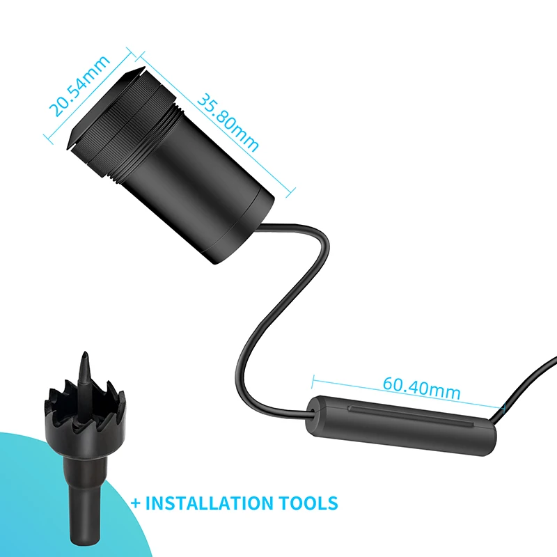 Автомобильный светодиодный светильник AEING 2 * SS белый с логотипом Ghost Shadow для Chevrolet