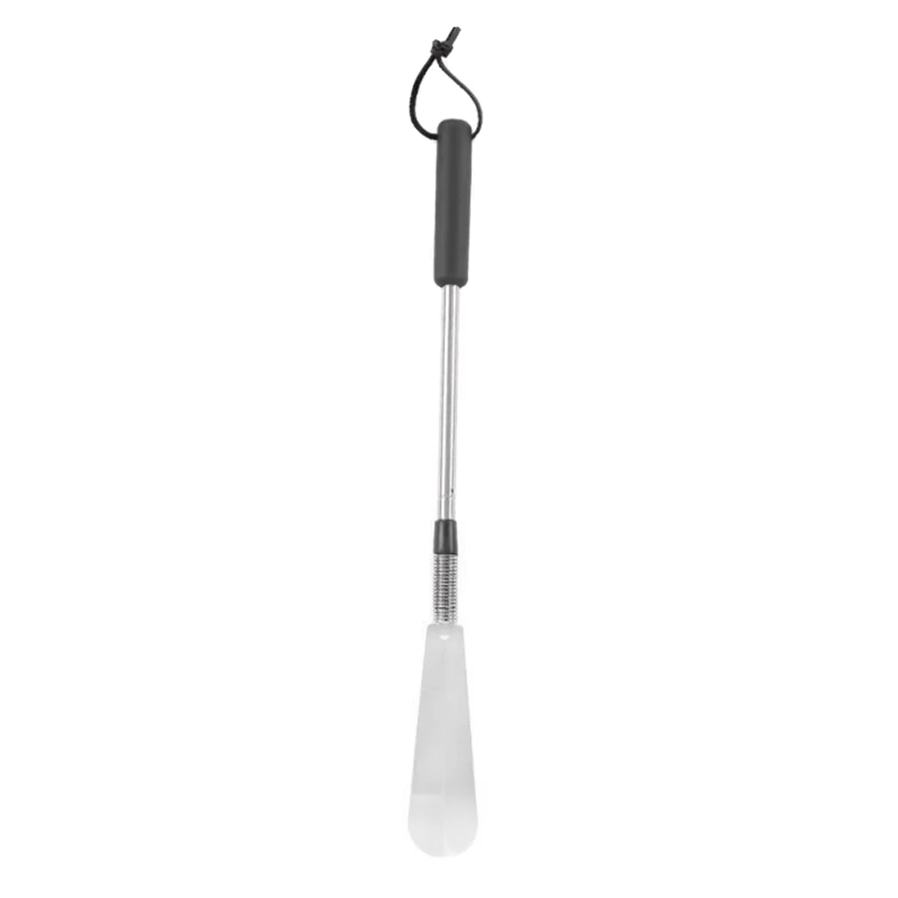 Telescopic Shoe Helper Long Handle Lifter 16.3-30.5 Inch Adjustable Expander Horn J99Store | Дом и сад