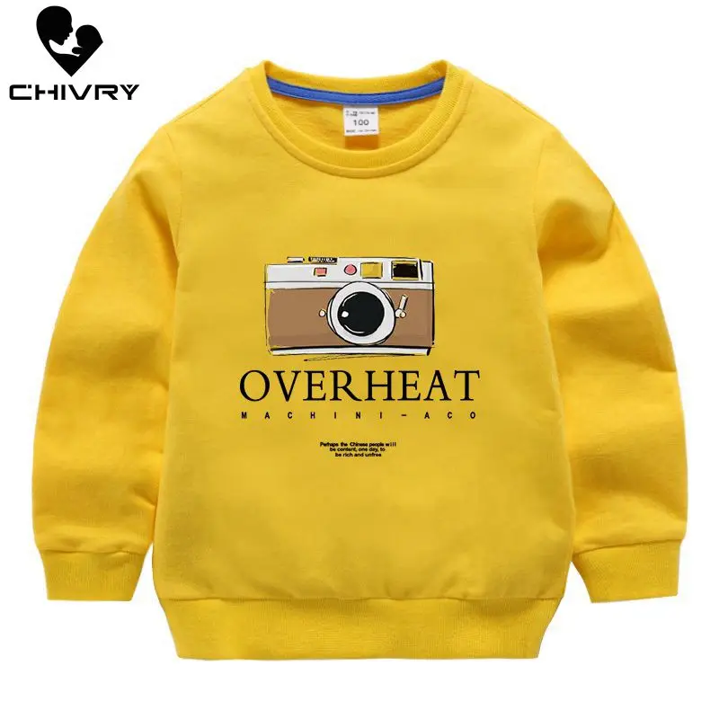 Детская толстовка худи для мальчиков и девочек хлопковый пуловер с принтом