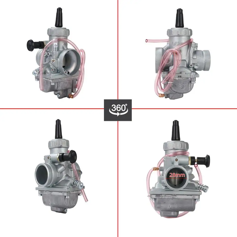 Новый Mikuni VM24 карбюратор PE28 28 мм для 125 140 150 160cc KAWASAKI KX80 1981 1982 KX 80 двигателя CRF klix TTR Dirt