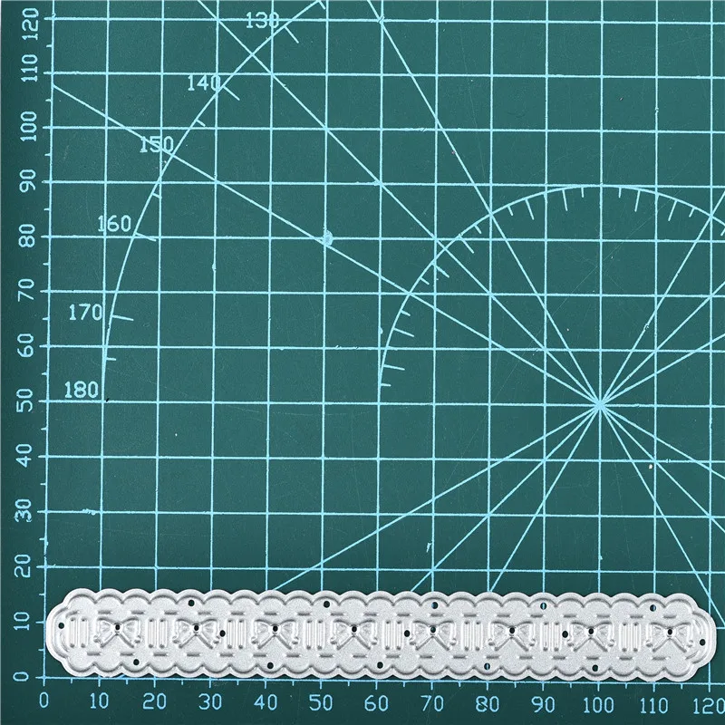 DiyArts лук волна границы штампы кружева металла резки трафареты сделай сам для