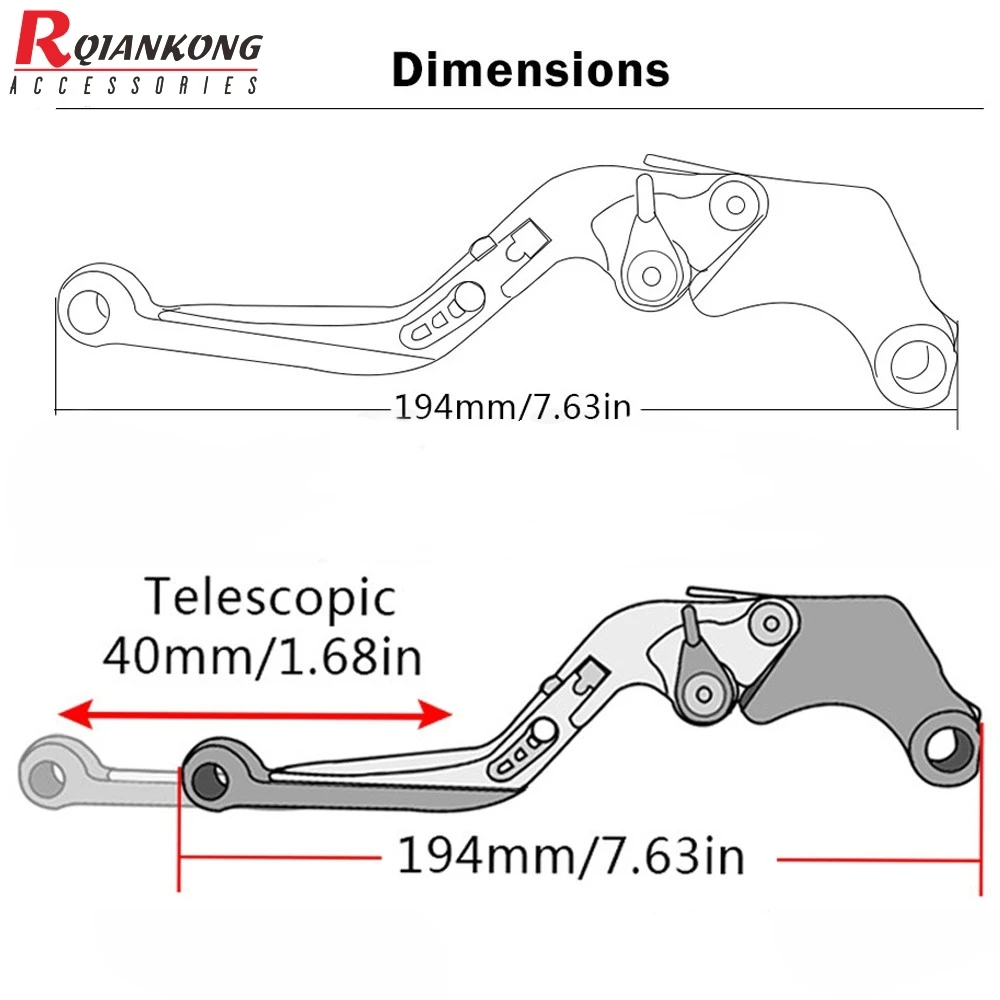 

C650GT C650Sport 2015 2016 2017 Motorcycle Adjustable Extendable Brake Clutch Levers For BMW C600 Sport 2011 2012 2013 2014 2015
