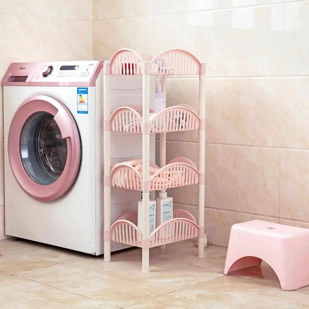 3/4 слойная пластиковая отделочная стойка для кухни гостиной полки хранения