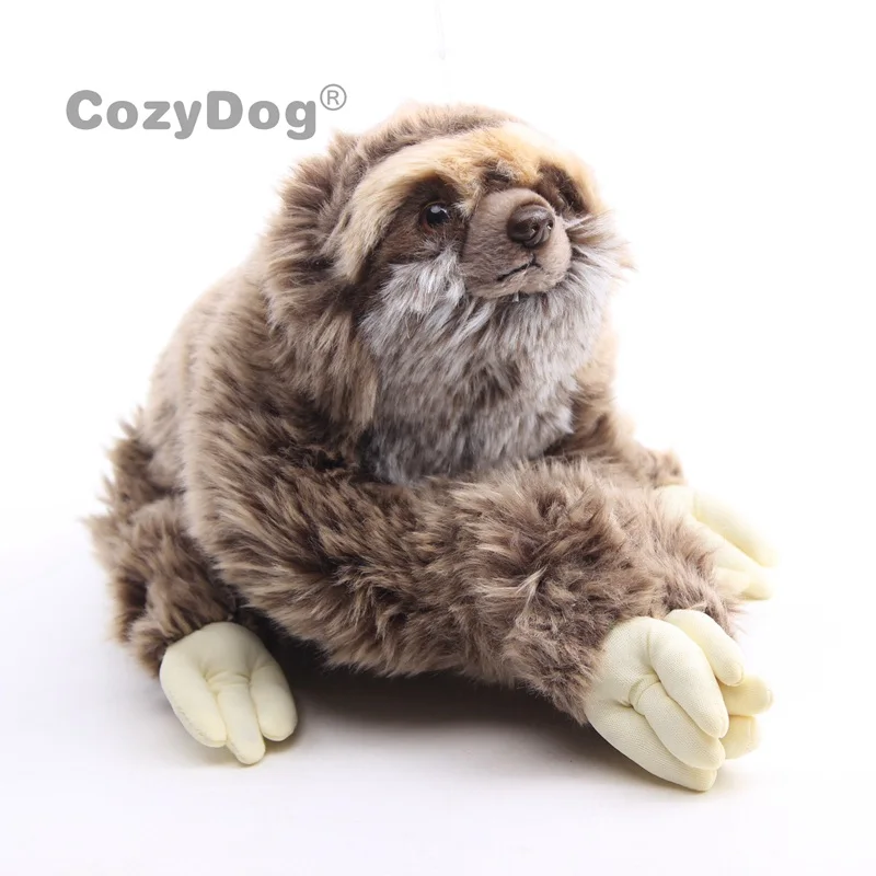 Игрушка плюшевая Ленивец с тремя ножками 35 см | Игрушки и хобби