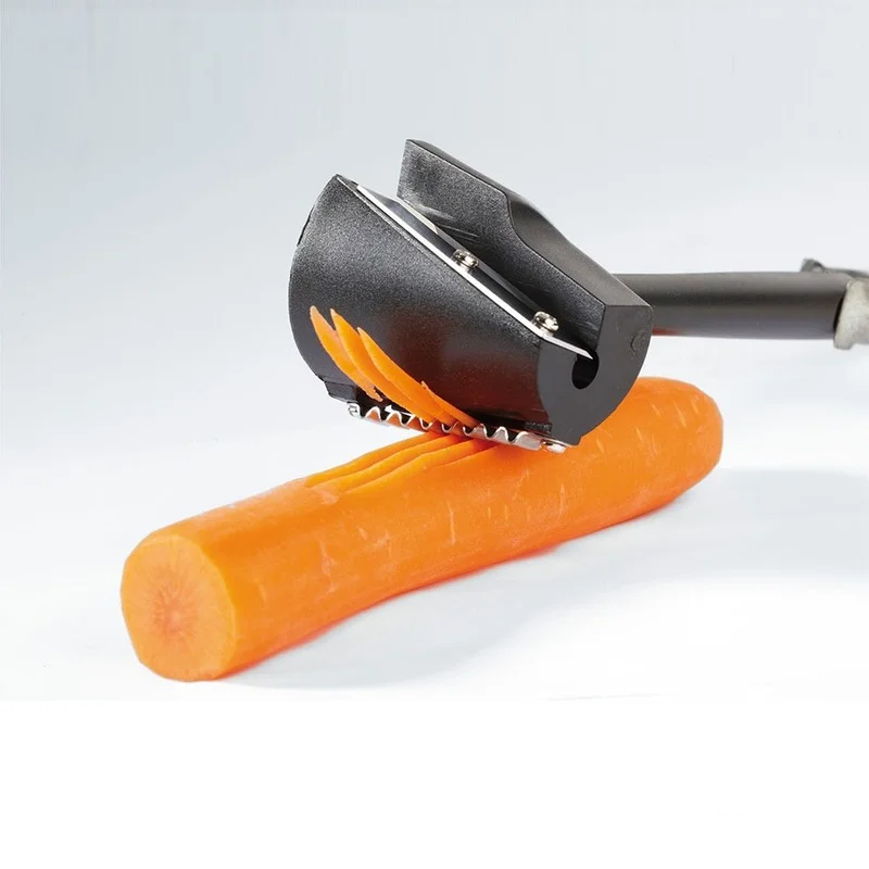 

Vegetable Roll Flower Decorative Tool Carrot Carving Peeler Potato Spiral Slicer Kitchen Gadget Fruit Cucumber Salad Cutter