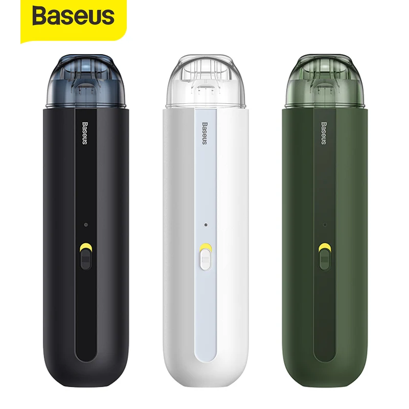 

Baseus Car Vacuum Cleaner A2 Mini Wireless Handheld Auto Vaccum 5000Pa Portable Robot Type C Charge For Home Car Office Cleaning