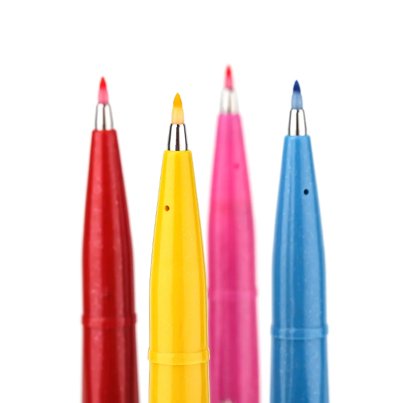 6/12 Цвет Япония Pentel сенсорный щетка красивой каллиграфическая ручка подписания