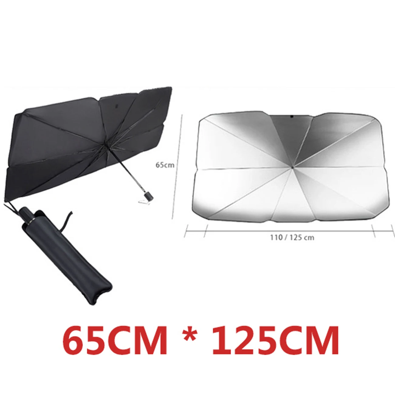 

Car Windshield Sun Shade Foldable Parasol Sunshade for Car Front Windshield Sunshade Umbrella Block UV