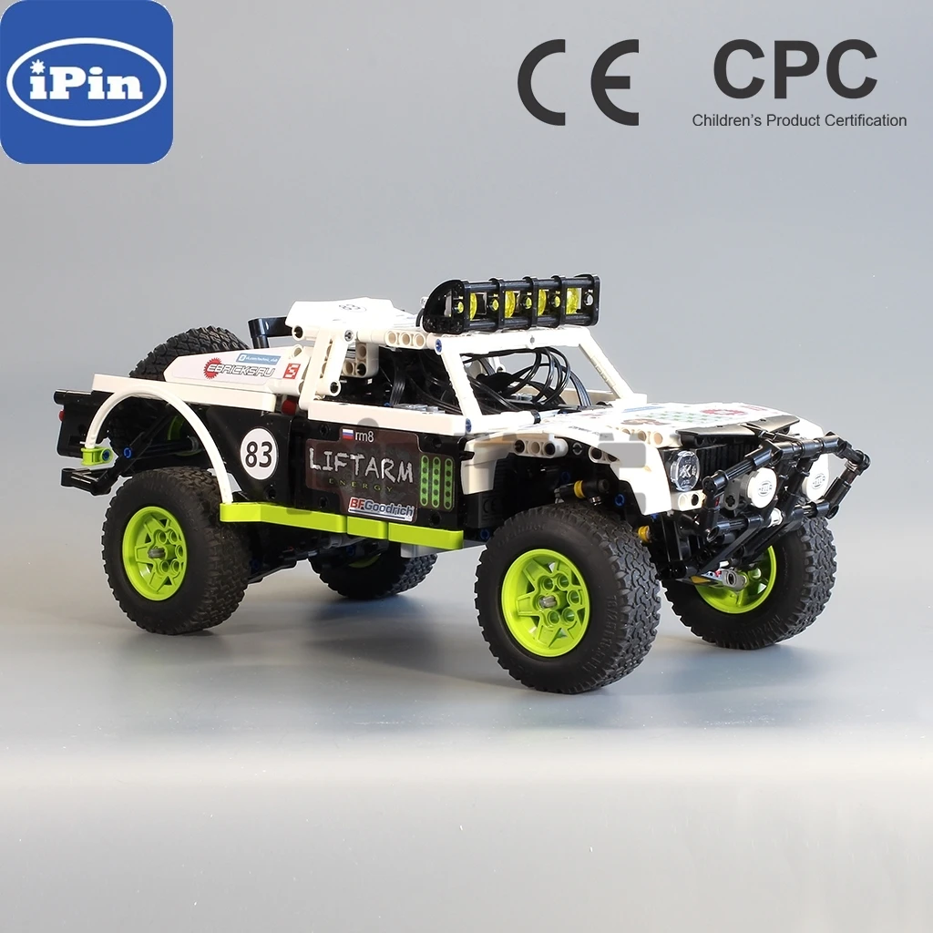 

MOC-4874 NEW RC Baja Trophy Truck Motor Power Function Mobile Cars fit Building Block Bricks Kids Toys Christmas Gifts