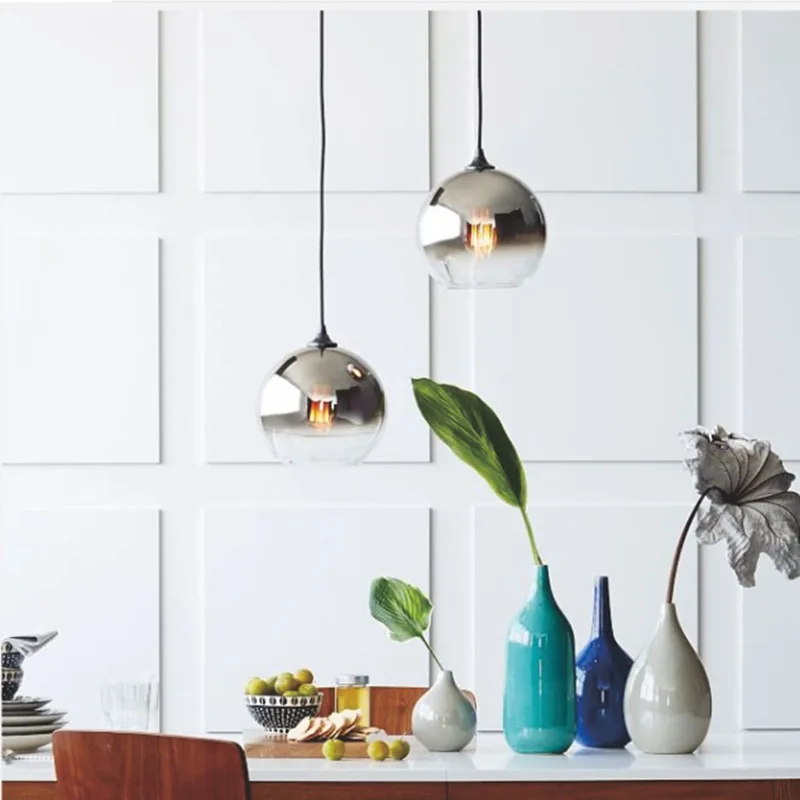 LukLoy красочный шарик подвесной потолочный светильник Подвесная лампа украшение