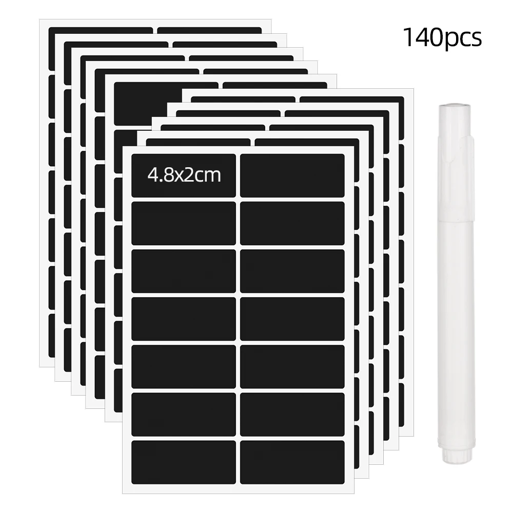 140 шт. съемный стикер для этикеток s Spice органайзер хранения бутылок наклейка