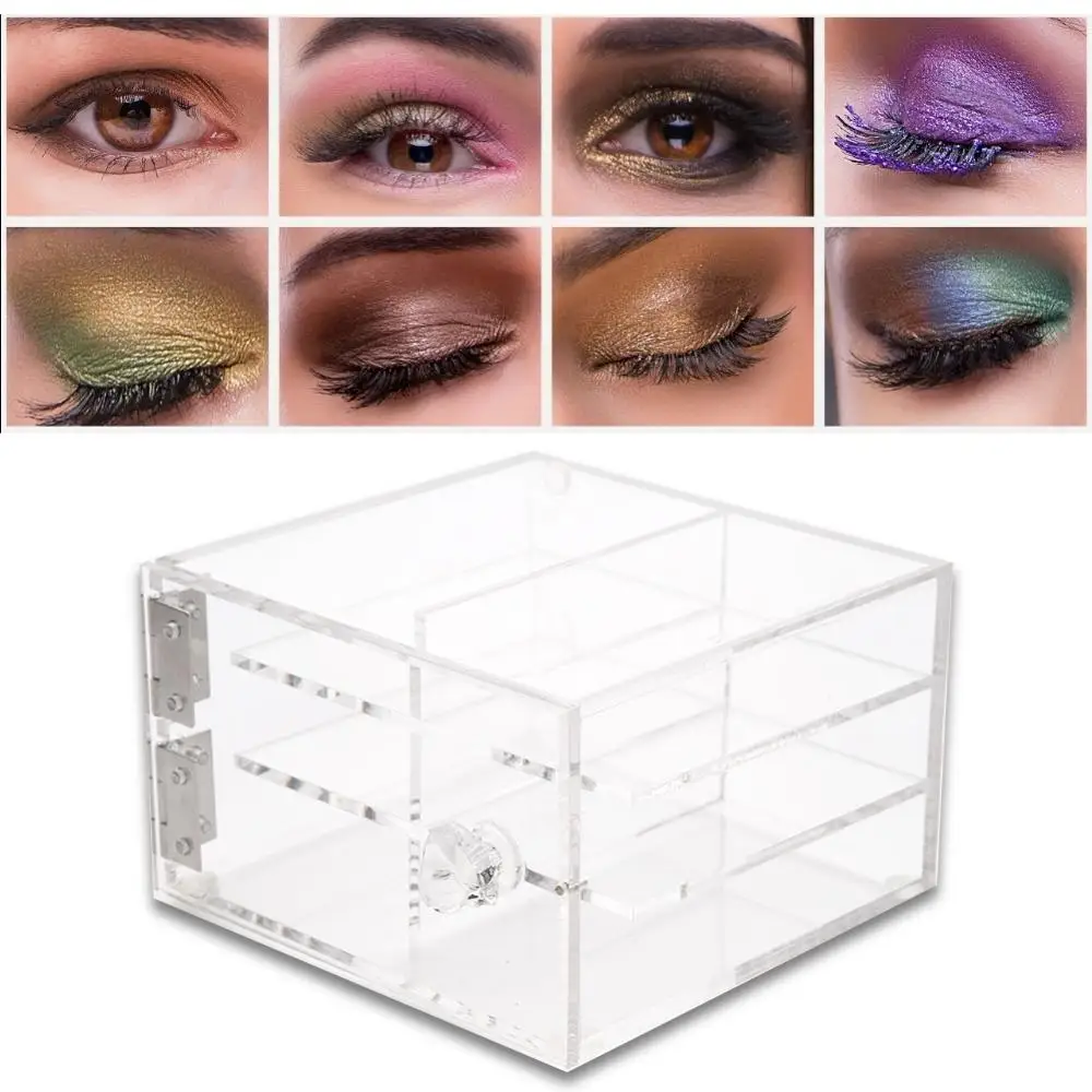 6 слоев накладные ресницы акриловый ящик для хранения Органайзер Прививка