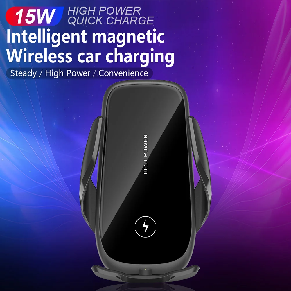 

1 Pc Phone Charging Holder High Power Smart Charger Phone Bracket (Black)