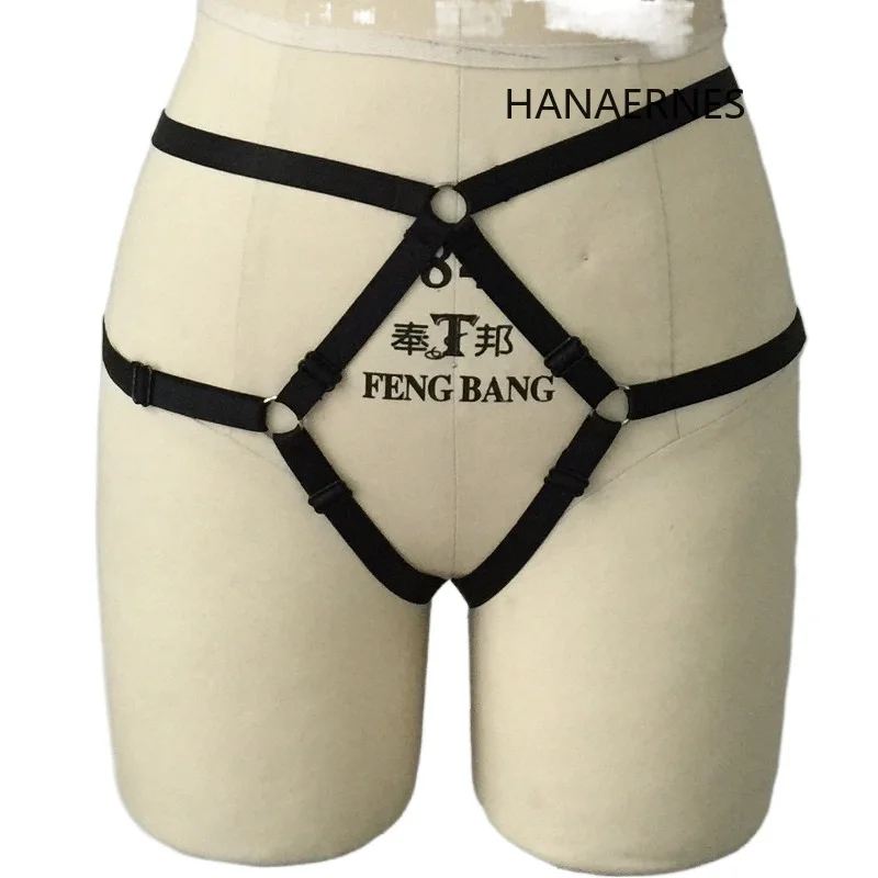 

Жгут ремень в готическом стиле на талии Сексуальное нижнее белье подвязка на бедро чулки с поясом Для женщин черного цвета в стиле панк Ремн...