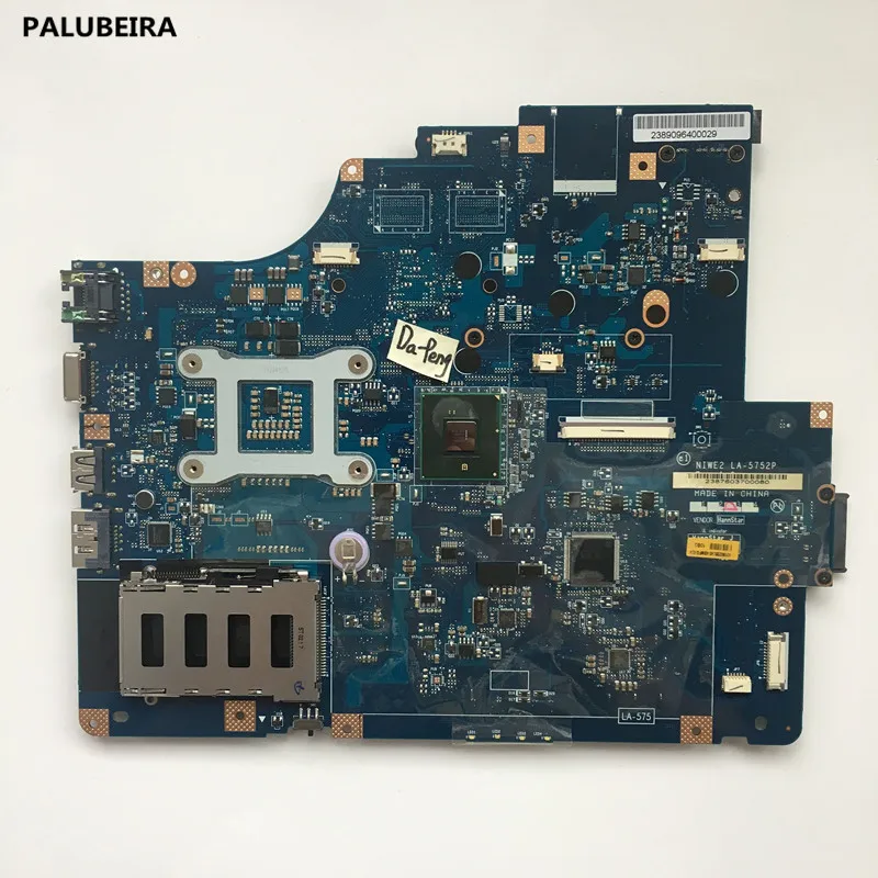 Материнская плата для ноутбука планшета Lenovo G560 Z560 материнская ПК 2 LA 5752P tesed DDR3 с HDMI
