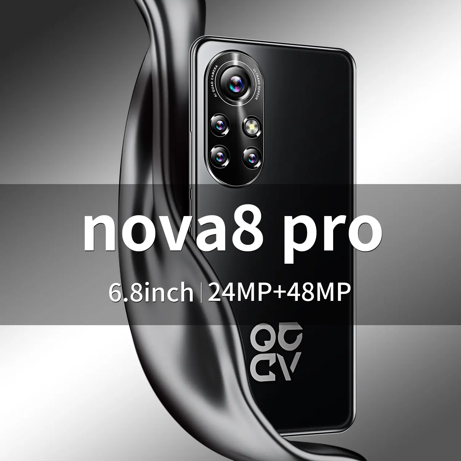 

Nova8 Pro 16GB+512GB Android Featured Phone 11 Core Global 5G 6.8-inch 24MP+48MP 6500mAh Smartphon Phone Support GPS Face ID