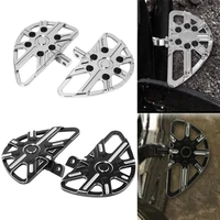 motorcycle floorboards foot pegs footrest pedals for harley sportster xl 883 1200 touring electra glide road king dyna model