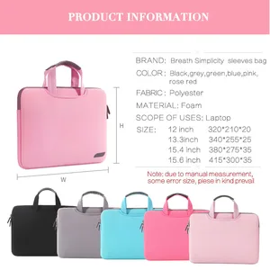 laptop bag notebook case cover computer sleeve for macbook pro mac book air retina hp lenovo dell 11 13 14 15 15 6 15 4 16 inch free global shipping