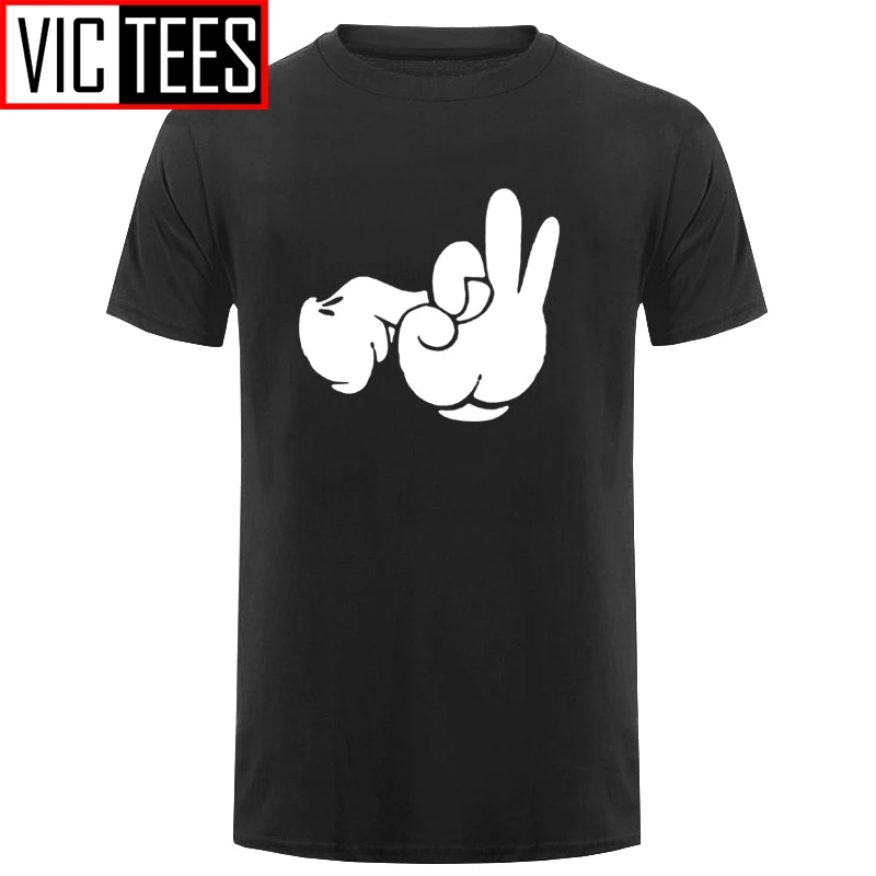 Мужская футболка с принтом руки Микки в стиле хип-хоп для BBOY dancer streetwear хлопковые
