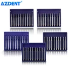 Зубной наконечник AZDENT из карбида вольфрама круглого типа для высокоскоростного наконечника FG 12345 0,8 мм-1,6 мм, стоматологические инструменты 10 дюймов