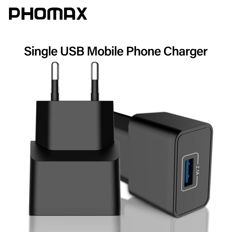 USB зарядное устройство PHOMAX Универсальное портативное дорожное настенное для iPhone