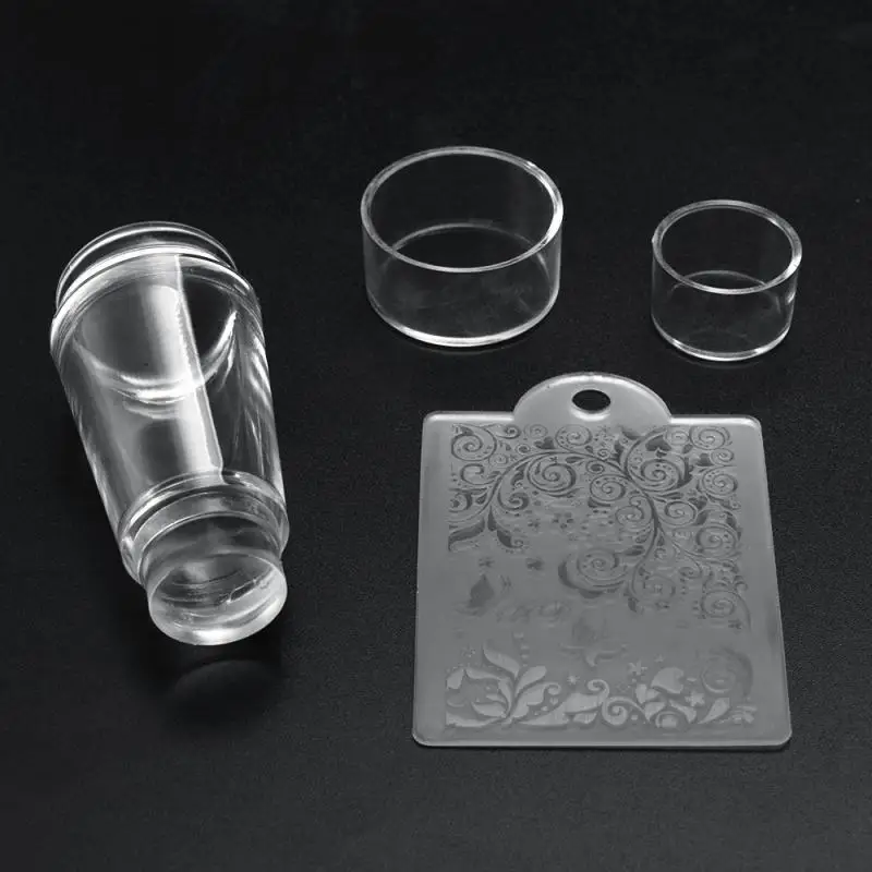 Стемпинг ногтей покрытие с принтом &quotсделай сам&quot для Неил арта украшения