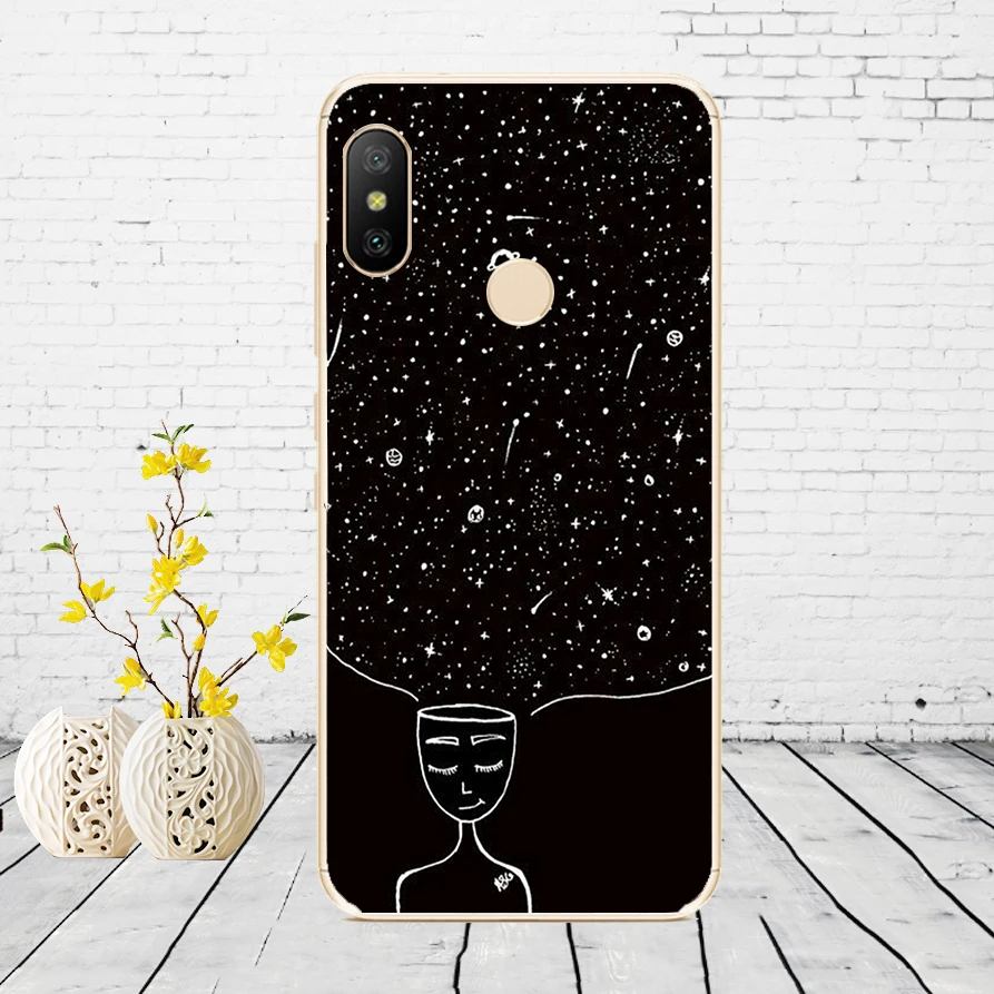 F39 Силиконовый чехол для Xiaomi mi A2 LITE, чехол с полной защитой, мягкая задняя крышка из ТПУ, чехол для телефона s для Xio mi A2 LITE, бампер - Цвет: F39