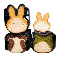 bread pans nonstick bread loaf pans baking pans cute animal shaped for baking tool cakes baking tools cat shaped mold bread tray
