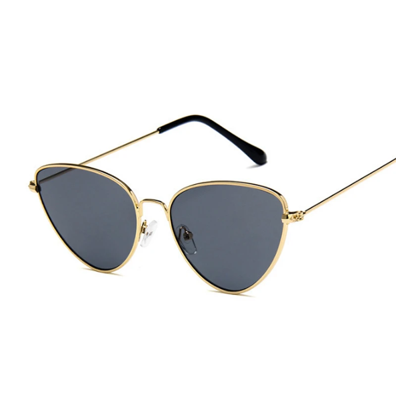 Солнцезащитные очки кошачий глаз женские винтажные брендовые дизайнерские