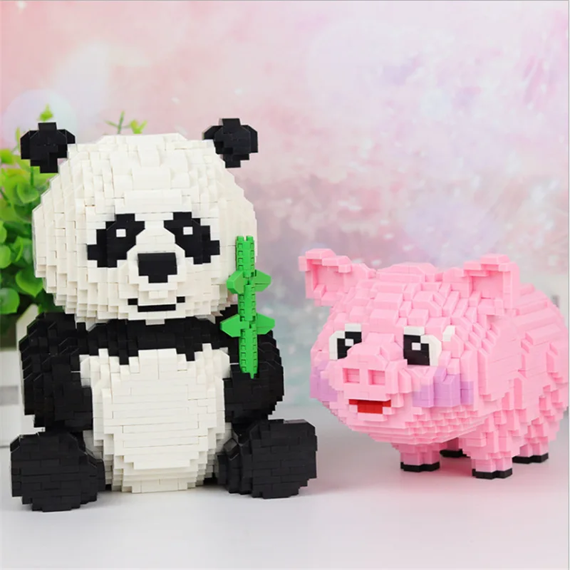 Мини куклы HC милые фигурки героев аукциона свиней розового цвета модель