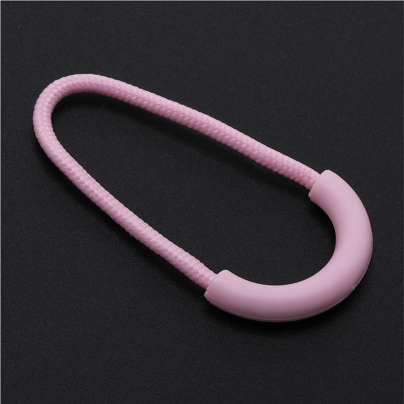 1000 шт./упак. разноцветные U образные цветные силиконовые резиновые молнии