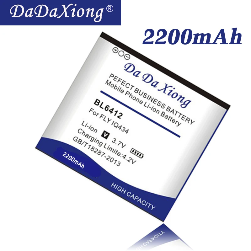 Литий-ионный аккумулятор DaDaXiong BL6412 2200 мАч для мобильного телефона FLY IQ434 |