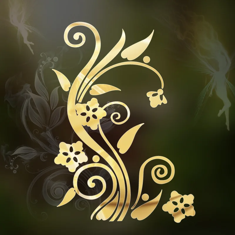 Зеркальное 3D зеркало Funlife MS361125 экологически чистое для украшения стен