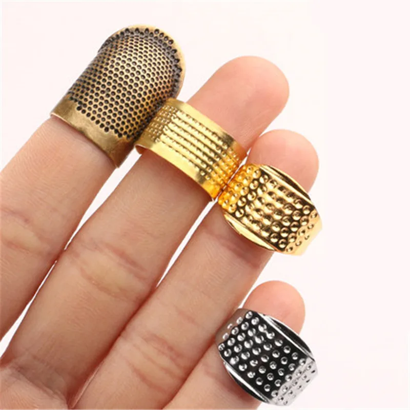 Винтажный металлический наперсток для шитья защита пальцев античное Ручное