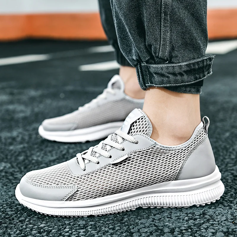 Summer Breathable Sneakers Men Fashion 