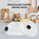 Крышка купольная акриловая для курительного пистолета, инфузор Колокол для курения, распылитель, тарелка для курения, миска, кухонный чехол