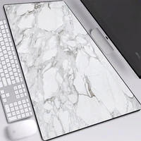 marble pattern full desk mice mats with natural rubber long desktop laptop pads precision seam gaming mouse pads for office desk