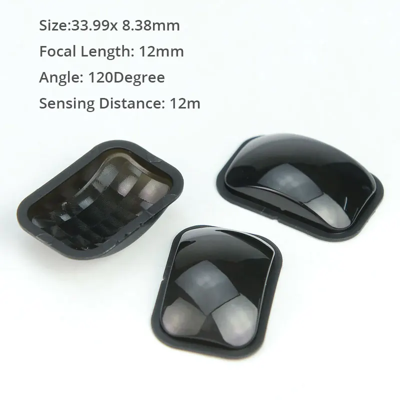 HDPE черный человеческий корпус инфракрасный датчик линза Френеля фокусное