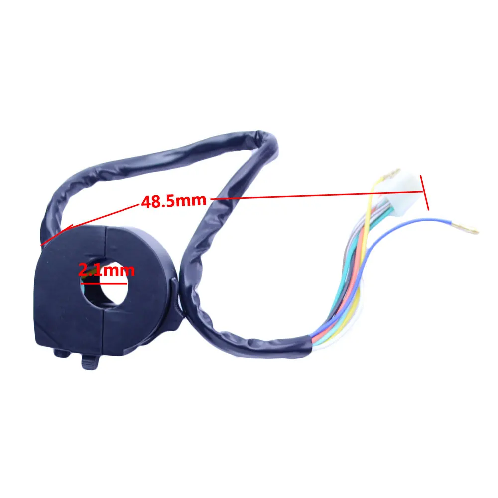 Мотоциклетный выключатель 3 в 1 сигнал поворосветильник 7/8 дюйма левая панель